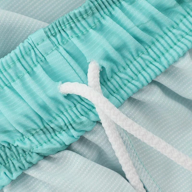 Women's Connell Shorts Green / White - Image 6