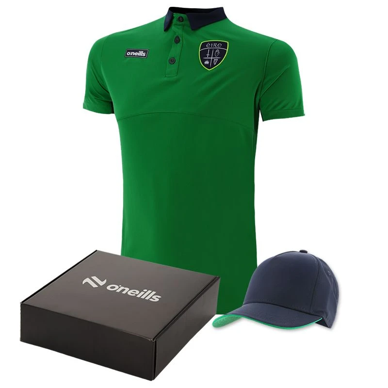 Men's Corey Éire Polo Shirt And Cap Gift Box