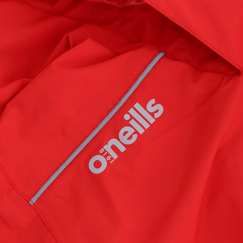 Men's Dalton Rain Jacket Red - Image 3