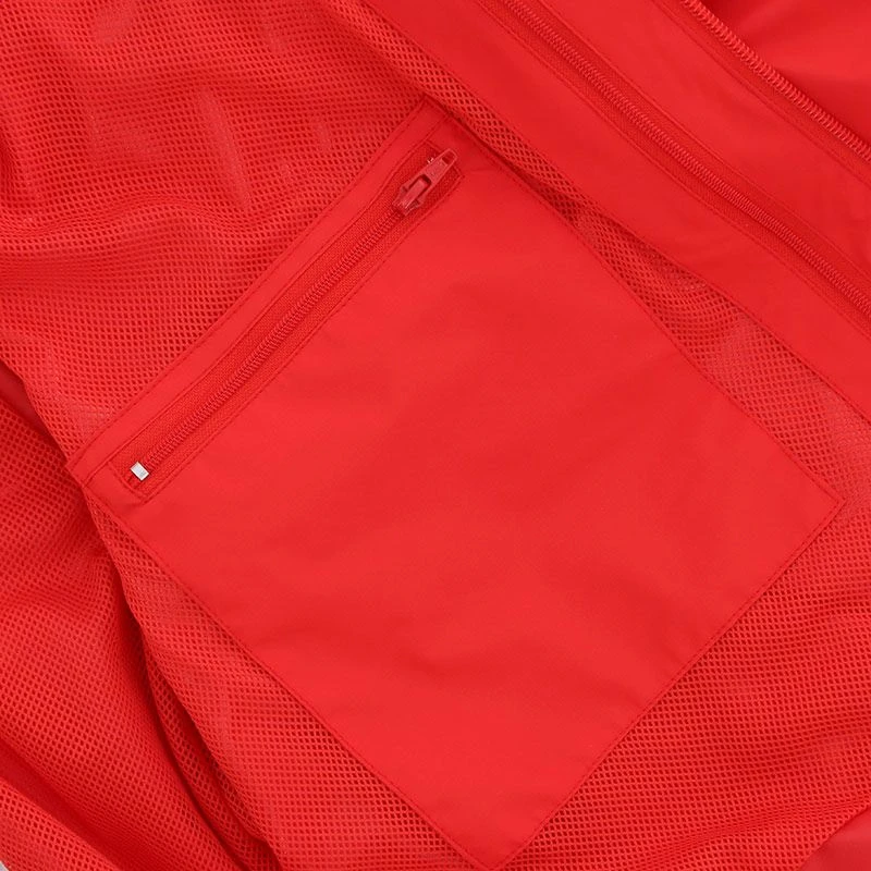 Men's Dalton Rain Jacket Red - Image 4