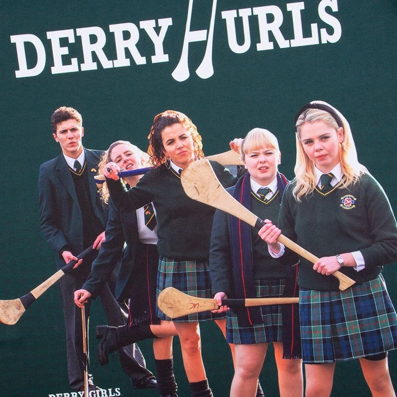 'Derry Hurls' Women’s Derry Girls Jersey - Image 5