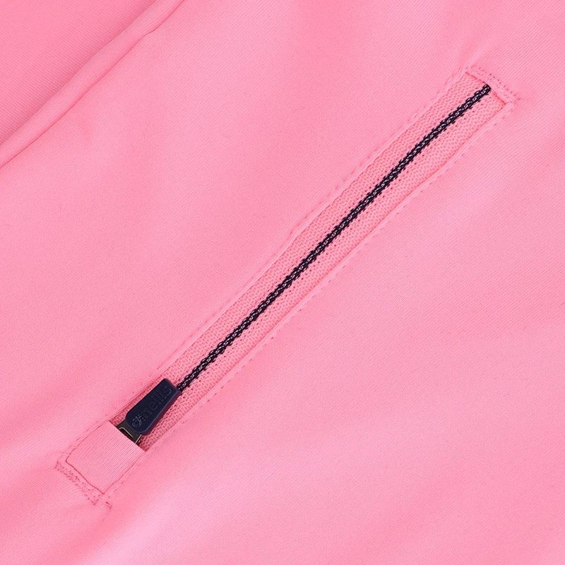 Kids' Dolmen Brushed Half Zip Top Pink / Marine / Purple - Image 4