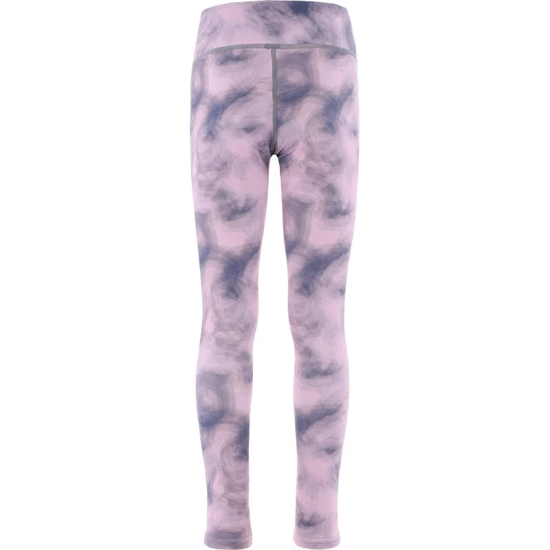Kids' Emily Full Length Leggings Light Grey / Festival Bloom / Multi - Image 2