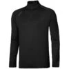 Kids' Foyle Brushed Half Zip Black