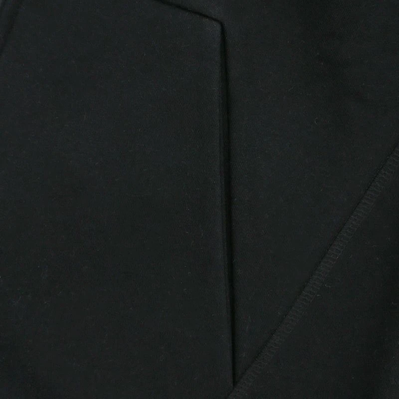 Women's Henry Fleece Full Zip Hoodie Black / Dark Grey - Image 6