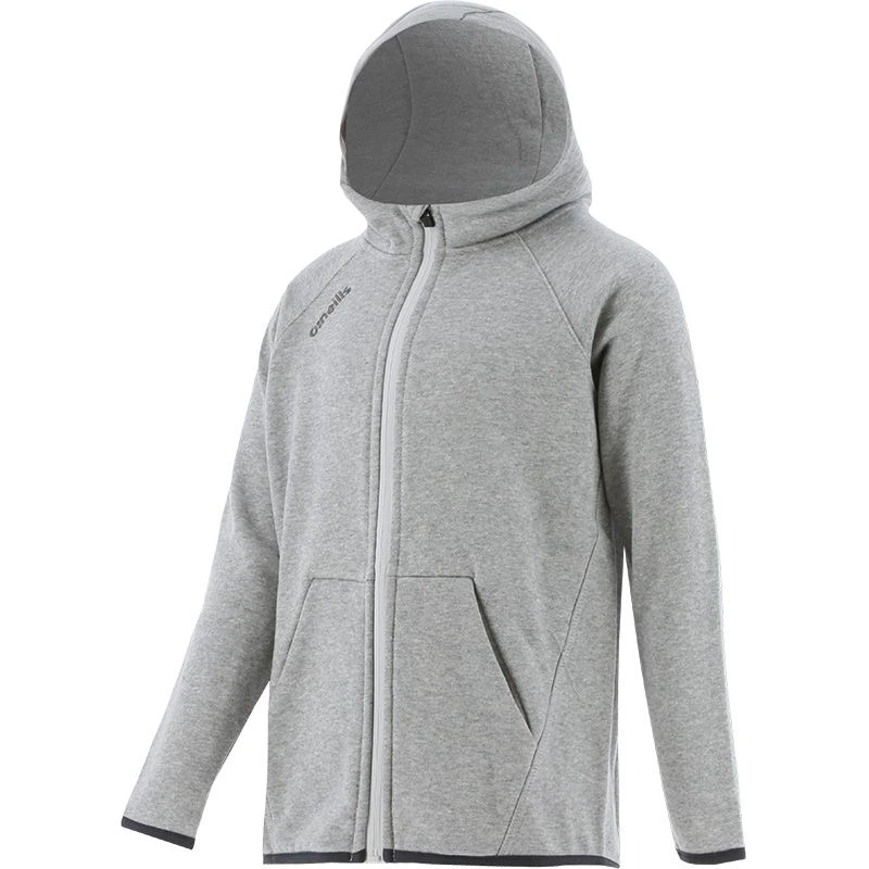 Kids' Henry Fleece Full Zip Hoodie Grey