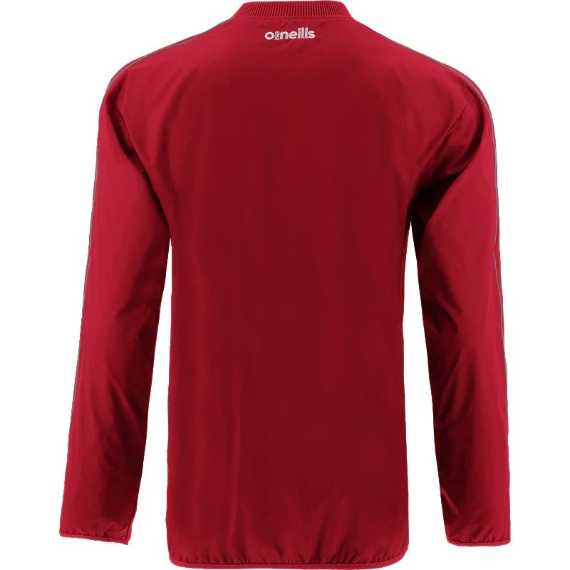 Men's Hurricane Windbreaker Red / Silver - Image 2