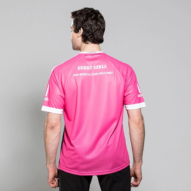 'I'm A Derry Girl' Men's Derry Girls Jersey - Image 4