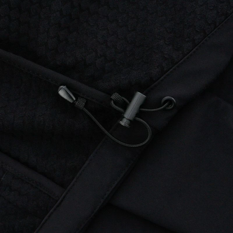 Kids' Idaho Soft Shell Full Zip Jacket Black - Image 9