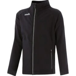 Kids' Idaho Soft Shell Full Zip Jacket Black