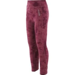 Kids' Kora 7/8 Leggings Purple / Silver