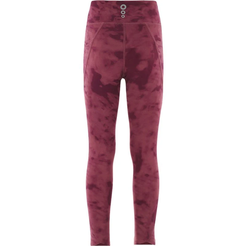 Kids' Kora 7/8 Leggings Purple / Silver - Image 3