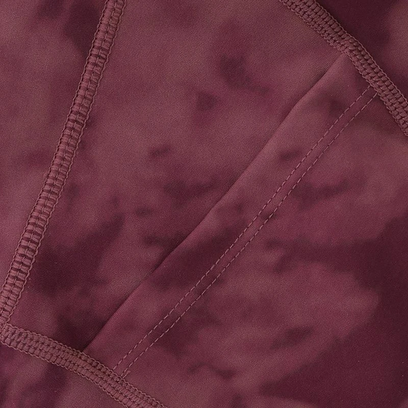 Kids' Kora 7/8 Leggings Purple / Silver - Image 6