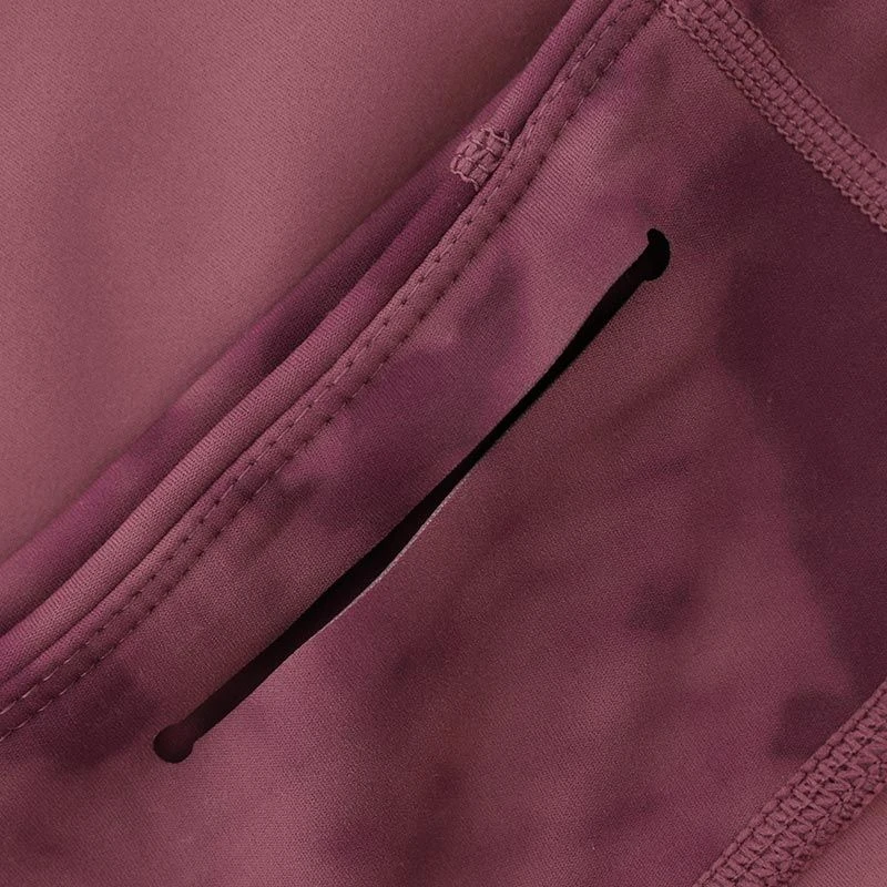 Kids' Kora 7/8 Leggings Purple / Silver - Image 8