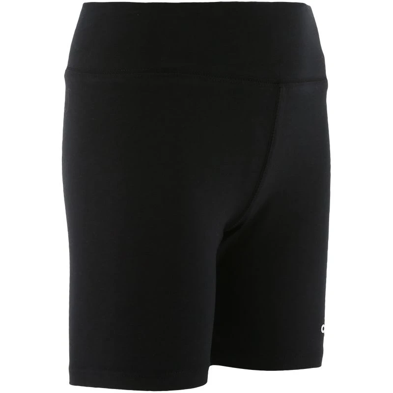 Kids' Kourtney Cotton Cycling Shorts Black / White - Image 2