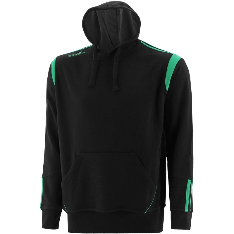 Men's Loxton Hooded Top Black / Green