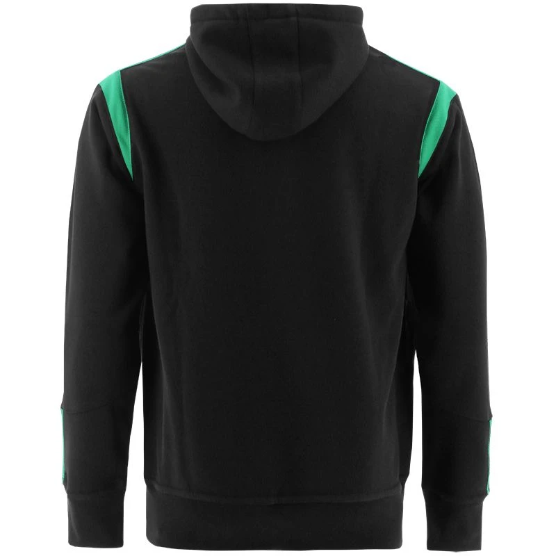 Men's Loxton Hooded Top Black / Green - Image 2