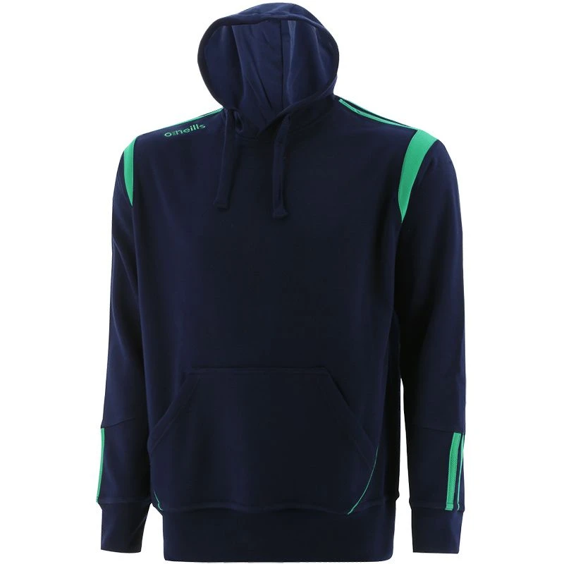 Men's Loxton Hooded Top Marine / Green - Image 2