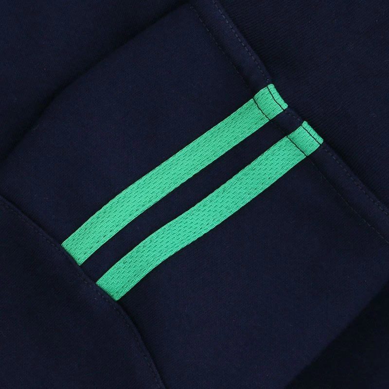 Men's Loxton Hooded Top Marine / Green - Image 5