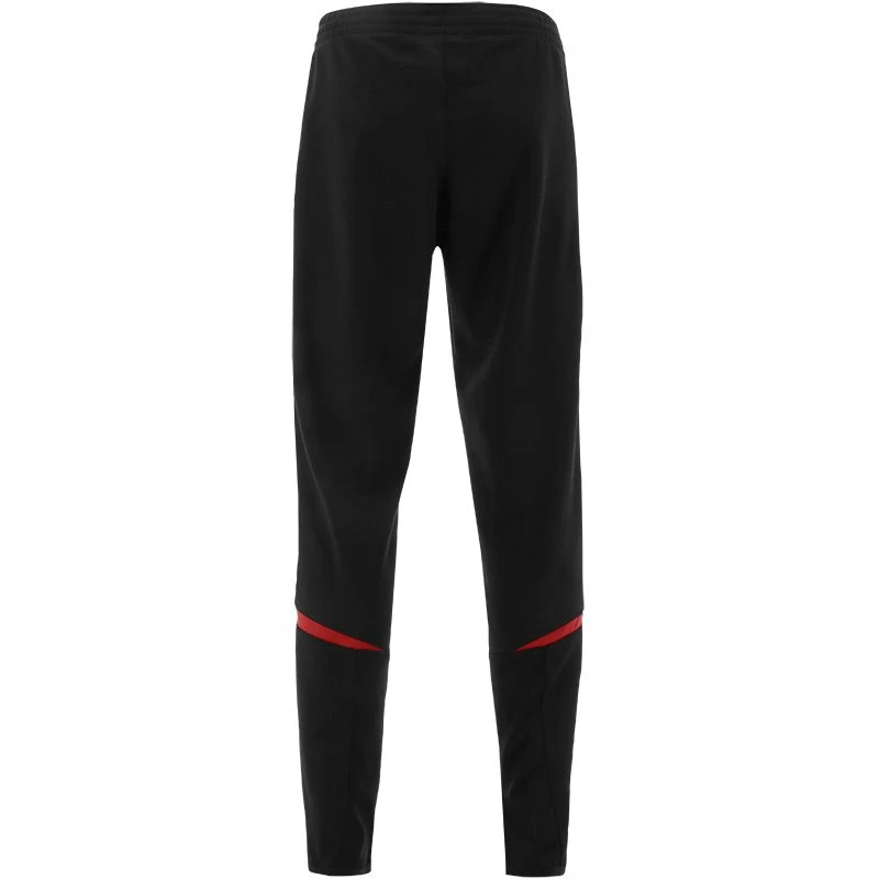Kids' Loxton Squad Skinny Bottoms Black / Red / Amber - Image 3