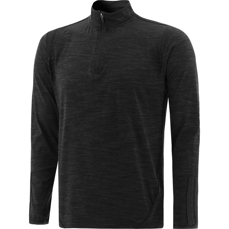 Kids' Loxton Brushed Half Zip Top Mel Black