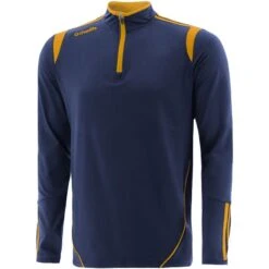 Kids' Loxton Brushed Half Zip Top Marine / Amber