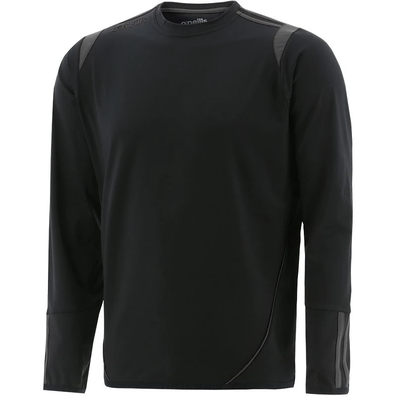 Kids' Loxton Brushed Crew Neck Top Black / Grey