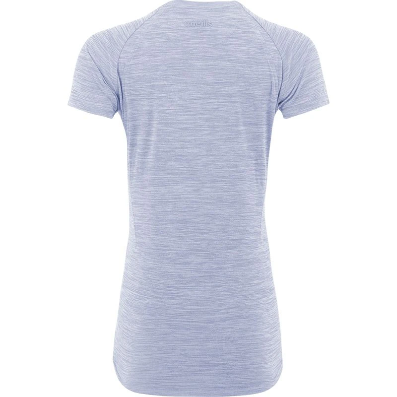 Women's Madison V-Neck T-Shirt Blue - Image 4