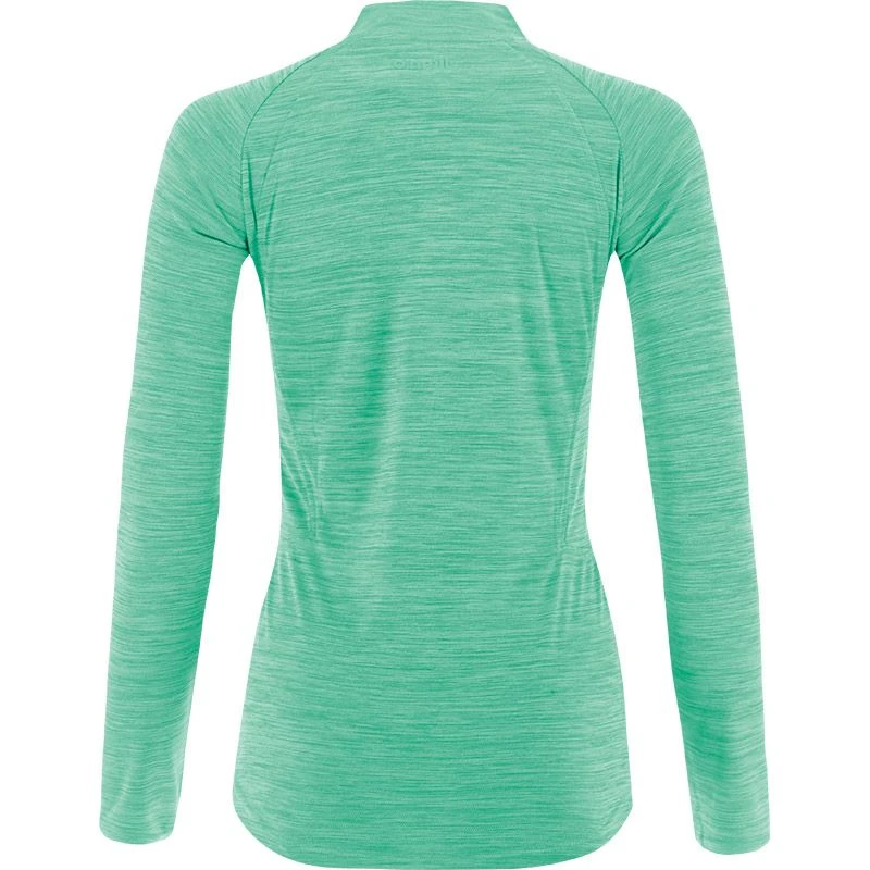 Women's Madison Half Zip Midlayer Top Mint Green - Image 2