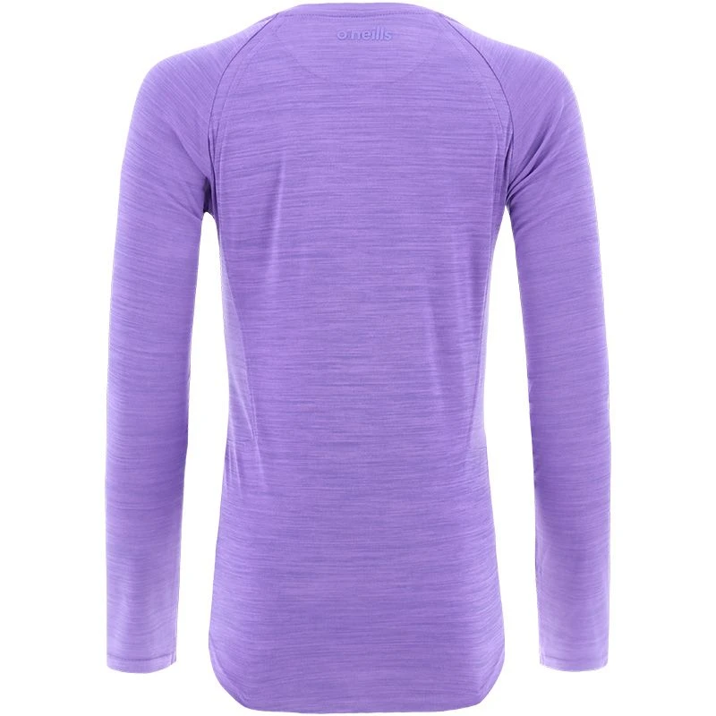 Women's Madison Long Sleeve Top Purple - Image 2