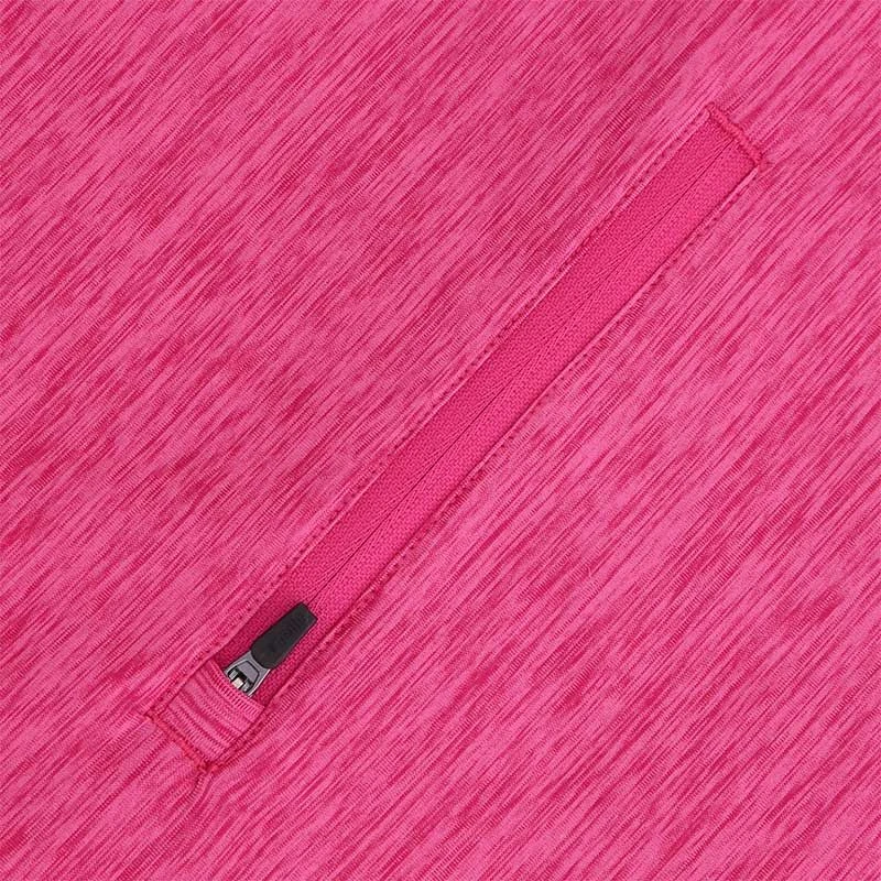 Women's Madison Brushed Half Zip Top Pink - Image 5