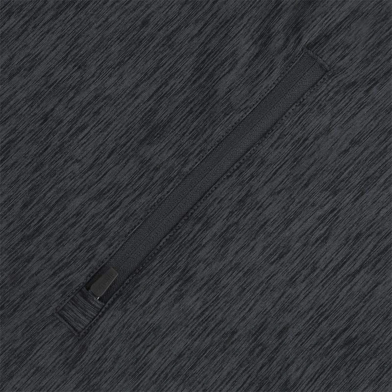 Women's Madison Brushed Half Zip Top Black - Image 5