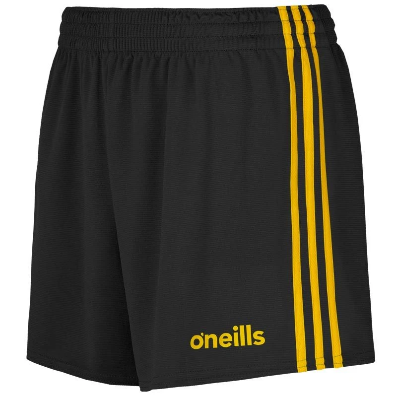 Kids' Mourne Shorts Black / Amber