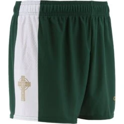 Kids' Mourne Celtic Cross Shorts Green