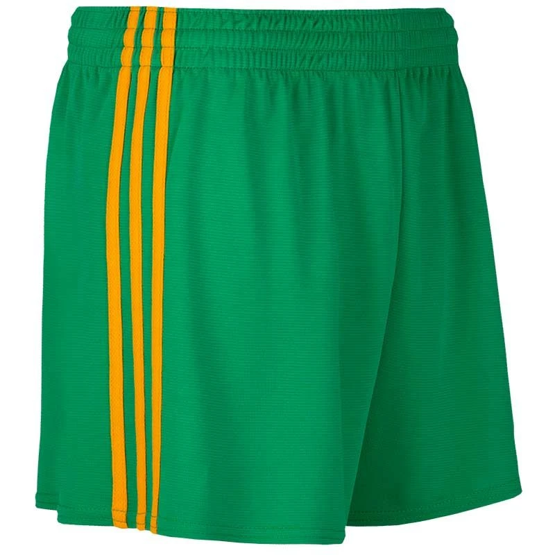 Kids' Mourne Shorts Green / Amber - Image 2