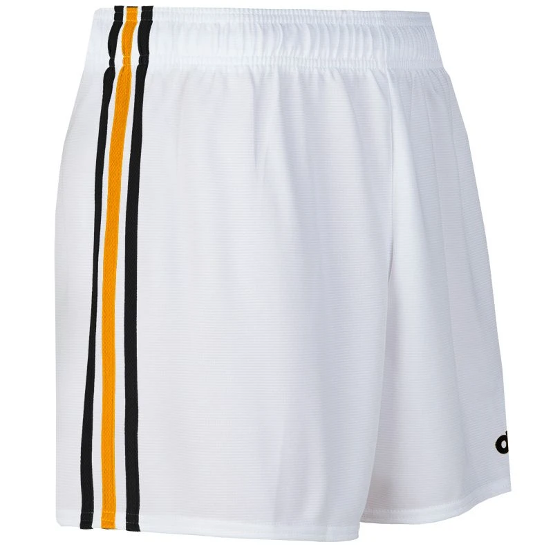 Kids' Mourne Shorts White / Black / Amber - Image 2