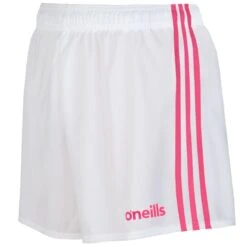 Kids' Mourne Shorts White / Pink