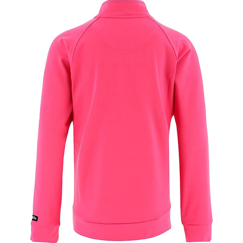 Kids' Natalie Half Zip Top Pink / Black / White - Image 2
