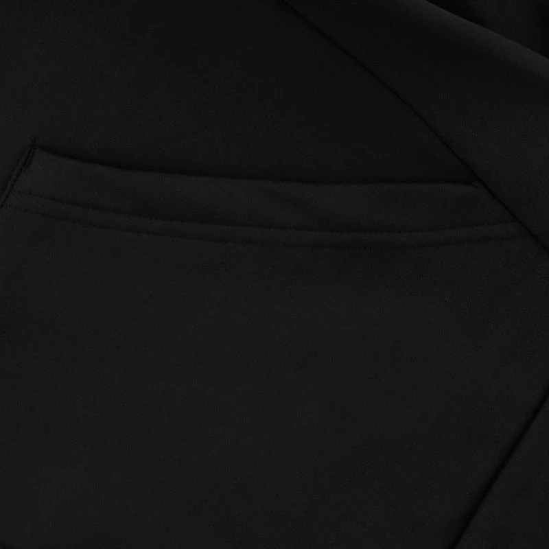 Men's Nathan Technical Fleece Full Zip Top Black / Silver - Image 6