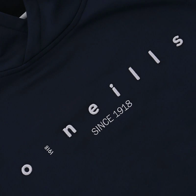 Men's Nathan Technical Fleece Overhead Hoodie Marine / Silver - Image 5