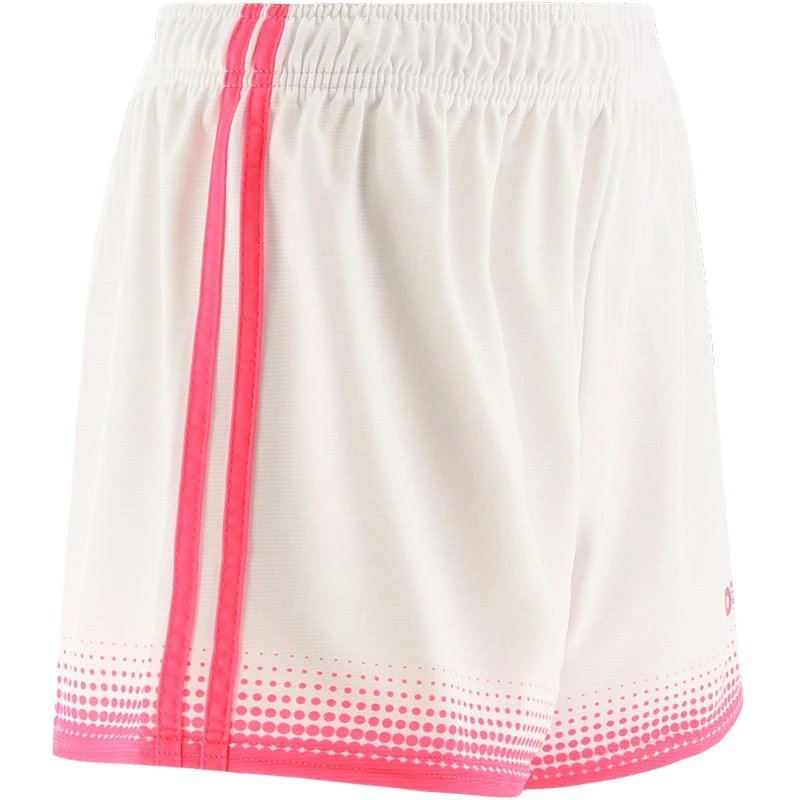 Kids' Nelson Shorts White / Pink - Image 3