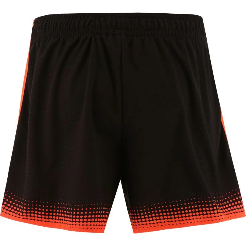 Kids' Nelson Shorts Black / Orange - Image 3