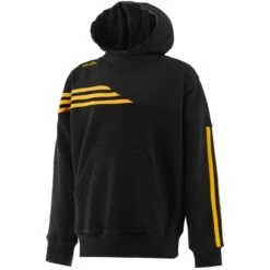 Kids' Nevis Fleece Overhead Hoodie Black / Amber