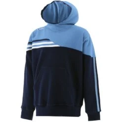 Kids' Nevis Fleece Overhead Hoodie Marine / Sky / White