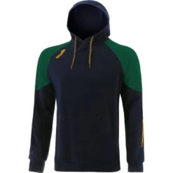 Men's Oslo Fleece Pullover Hoodie Marine / Bottle / Amber