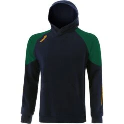 Kids' Oslo Fleece Pullover Hoodie Marine / Bottle / Amber