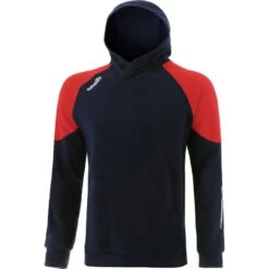Kids' Oslo Fleece Pullover Hoodie Marine / Red / White