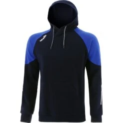 Men's Oslo Fleece Pullover Hoodie Marine / Royal / White