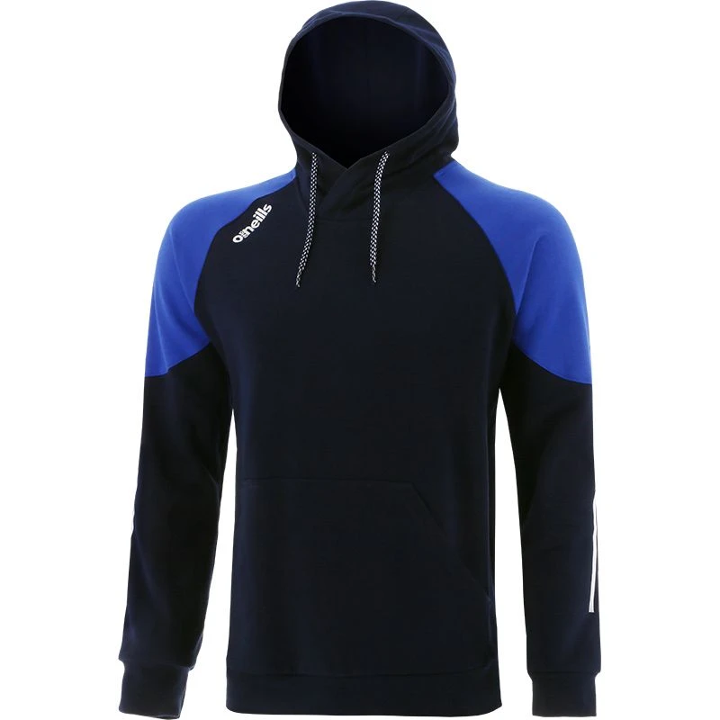 Men's Oslo Fleece Pullover Hoodie Marine / Royal / White