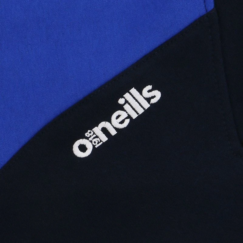 Men's Oslo Fleece Pullover Hoodie Marine / Royal / White - Image 3